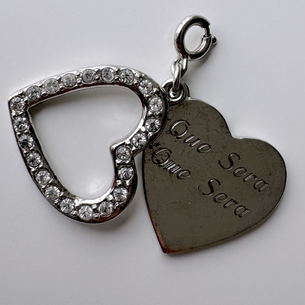 Heart Charm “Que Sera Que Sera”